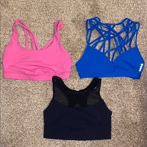 Set of sports bras (Lululemon & Reebok)